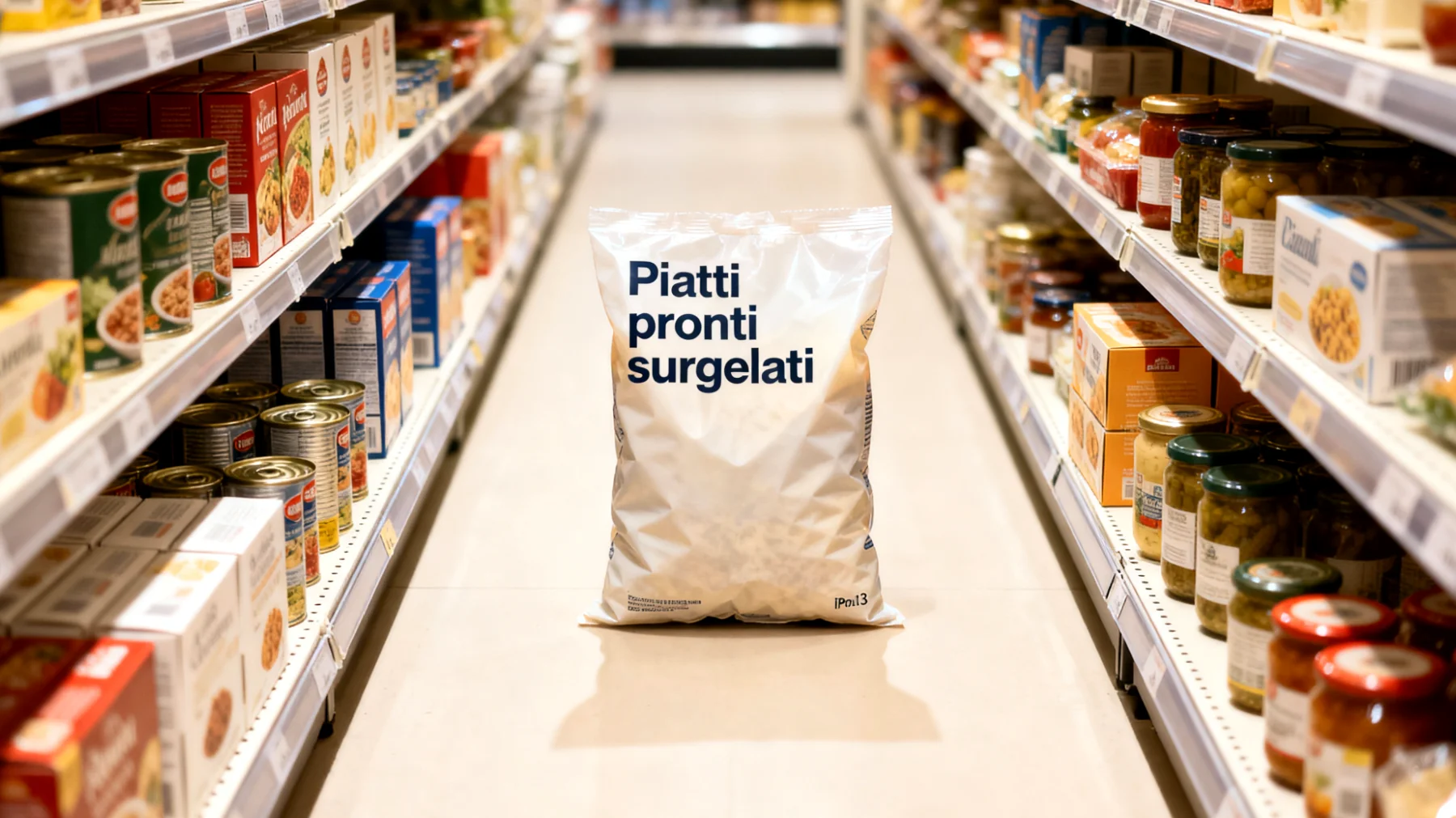Piatti pronti surgelati"